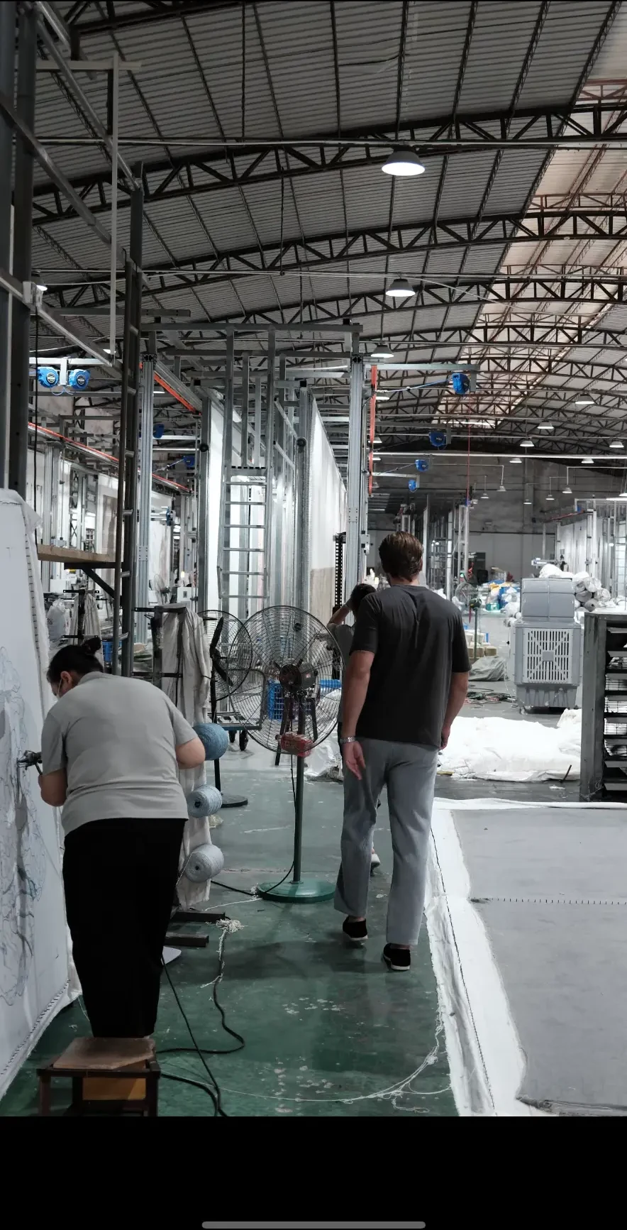 Active manufacturing facility in the global supplier network